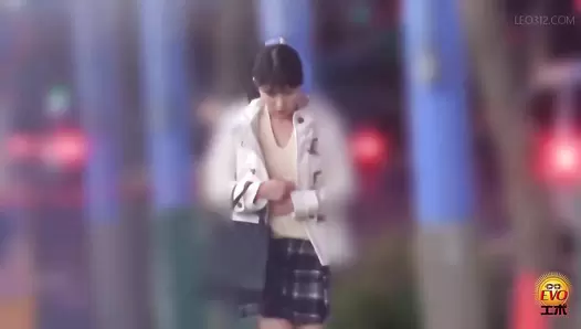 EE-579 03 Hidden camera caught obscene sounds in the toilet: girls spreading their asses to release farts with residual feces