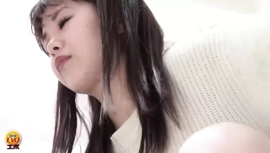 EE-579 01 Hidden camera caught obscene sounds in the toilet: girls spreading their asses to release farts with residual feces