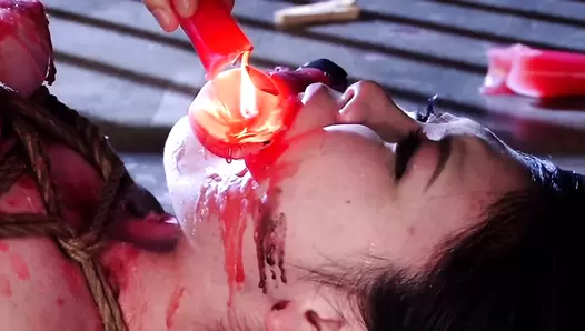 OPUD-147 [#2] 18 years old shitting, tasting and fucking devil Wakisaka M. First time fecal SM and scatology baptism