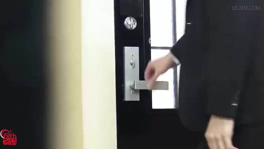 FF-541 04 New female employees leaking imminent and shameful farts before defecation