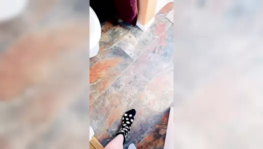 VibeWithMolly - Role play poop in bathroom