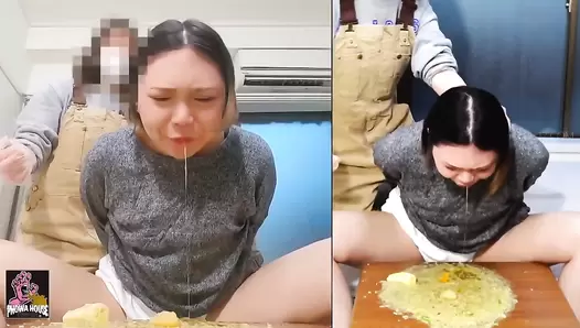 PGFD-079 06 Woman fed untill they can’t take it anymore and forced to vomit.