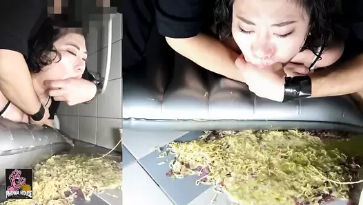 PGFD-079 03 Woman fed untill they can’t take it anymore and forced to vomit.