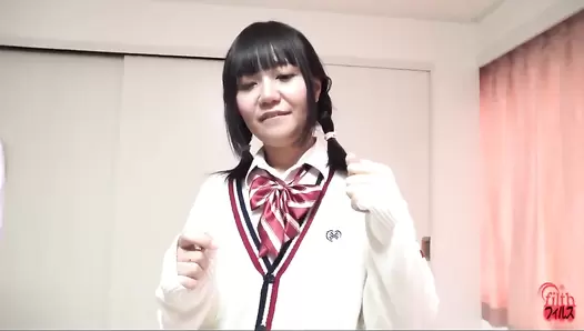 FF-134 02 School girls vs office ladies. Enema competition