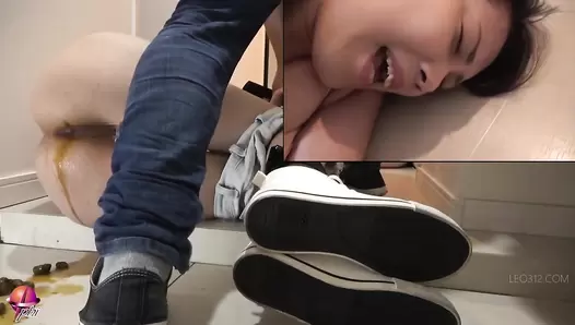 PP-263 04 Newcomers welcome party. Forced anal fucking and defecation of drunk women