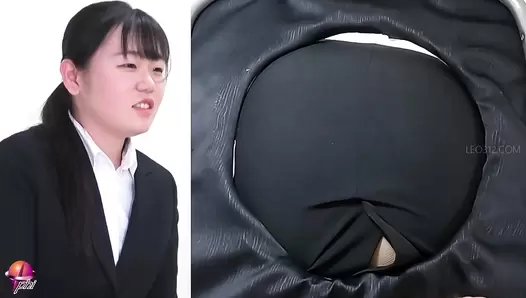PP-253 05 Shameful shit leaking interview. Enema and molestation thru the secret hole in the chair. VOL. 3