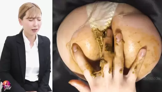 PP-253 02 Shameful shit leaking interview. Enema and molestation thru the secret hole in the chair. VOL. 3