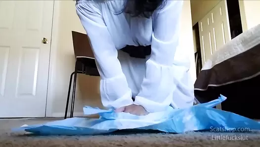 Littlefuckslut - Big Poop for My Baby Toilet to Wear