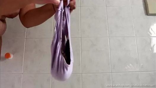 After Holidays Panty Pooping