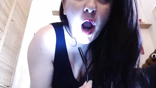 Nicoletaxxx Endoscope Vore Throat and Anal session
