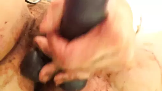 SweetBettyParlour BADASS Shit and Blood masturbation
