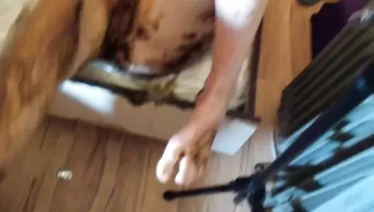 AstraCelestial Amateur Russian couple love scat sex