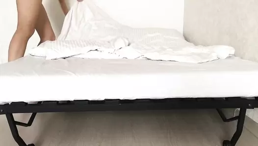Markovna - Doing dirty work lying on my bed