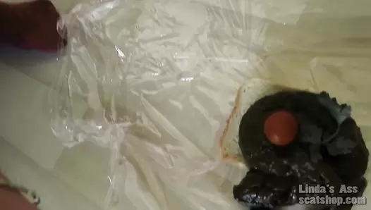 Linda's ass - morning poop sandwich