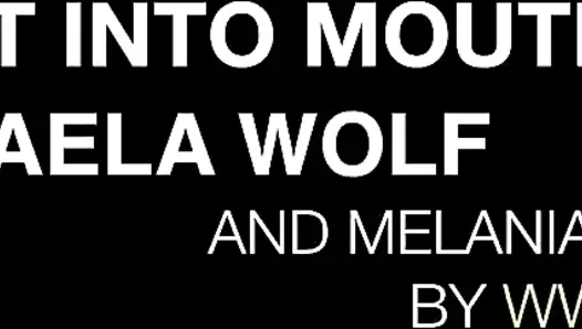 Mikaela Wolf & Melania - Scat direct into Mouth - Xtra Large - by Mikaela Wolf