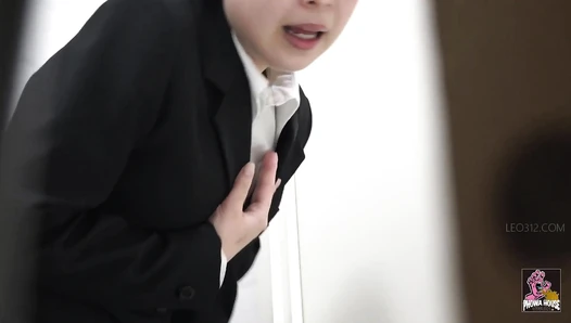 PGFD-094 01 Hidden camera: office ladies in business, car sickness, agony and vomiting.