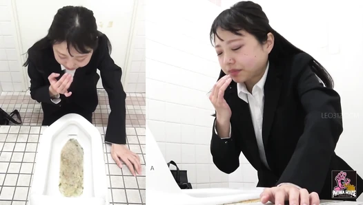 PGFD-094 04 Hidden camera: office ladies in business, car sickness, agony and vomiting., JAV Collection, 