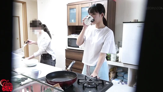 FF-677 07 Hidden camera in the house: sisters pooping naked!