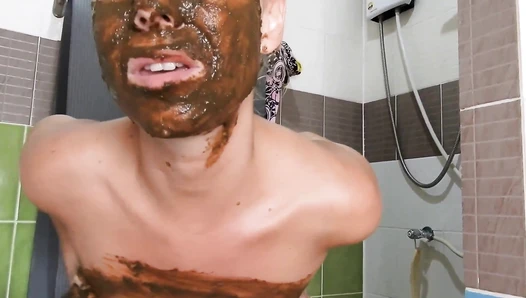 MissAnja - My New Scat Make Up/Yoga Pants Shit