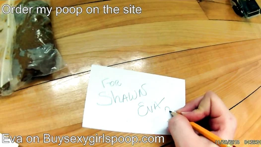 buysexygirlspoop - Eva made shawn 6poop order TASTY