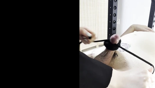 Korean Queen - Rubbing my scat on the slave’s butthole
