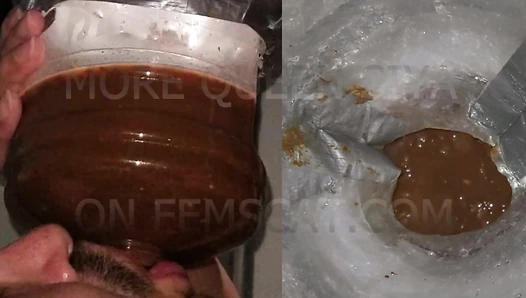 SSBBW Queen Siya - [JOI] Foot fetish + Eating one dark colored load