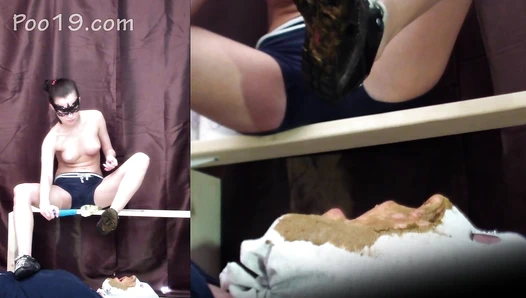 MilanaSmelly - Ass of Christina exploded in shit in front of me