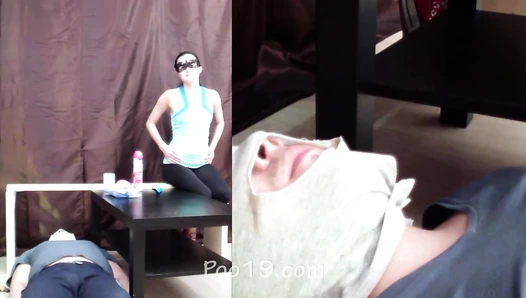 MilanaSmelly - 2 sweet asses treated me with morning shit