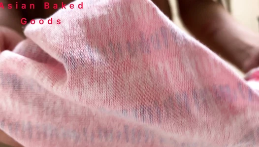 Marinayam19 - Pee in plastic, wipe with panties