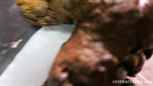 LoveRachelle2 - MONSTER Shits Blow Out My Ass!