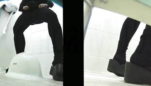 [Panoramic Toilet Shots] Korean G-Mall + Hospital Public Restroom Toilet Shots Collection of 68