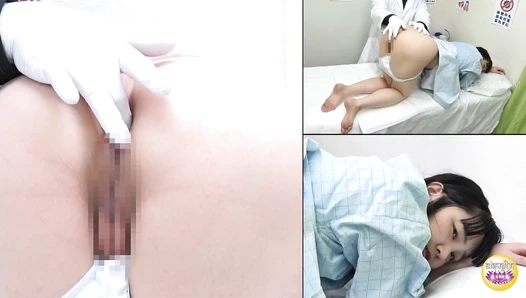 SL-625 05 Hidden camera at the constipation relief clinic. Stimulating the intestines of a woman with a stuck turd. VOL. 4