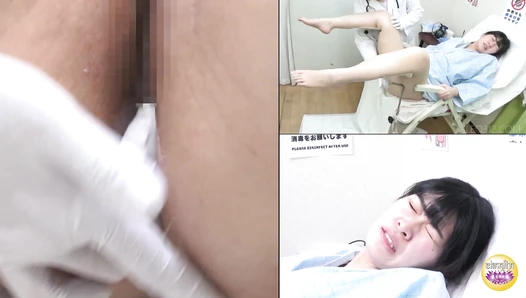 SL-625 07 Hidden camera at the constipation relief clinic. Stimulating the intestines of a woman with a stuck turd. VOL. 4