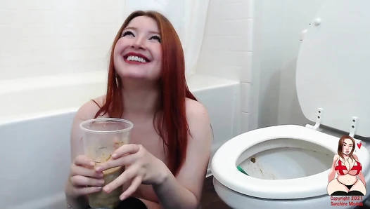 GingerCris - Shit milkshake and vomit