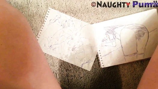 NaughtyPuma - Drawing PantyPoop