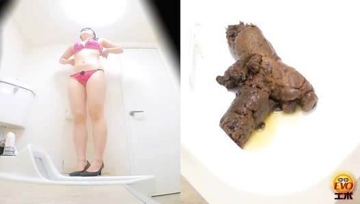 EE-794 02 Office ladies pooping with their clothes off and legs spread open! VOL. 5