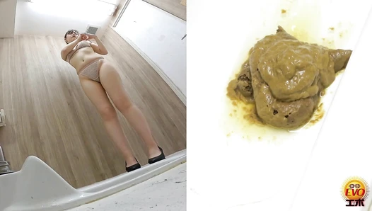 EE-794 07 Office ladies pooping with their clothes off and legs spread open! VOL. 5
