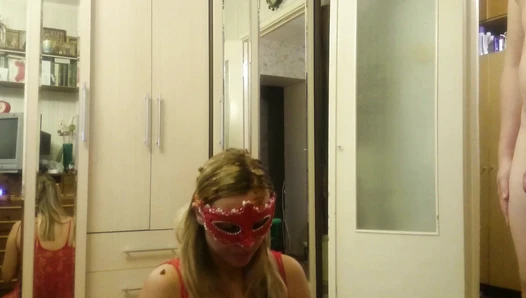 Brown wife - Scat kiss