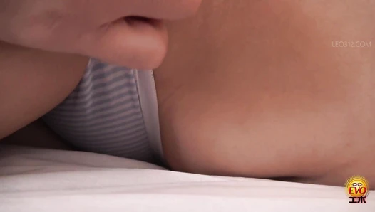 EE-774 01 Little sister prank enema. Sudden poop leak!