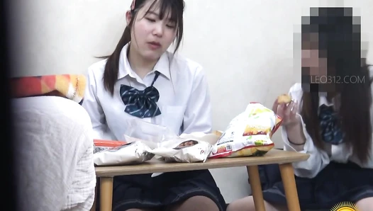 EE-774 02 Little sister prank enema. Sudden poop leak!