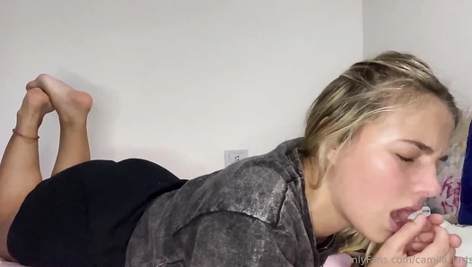 camila_farts - I farted in many different positions while I was in my bed. ..