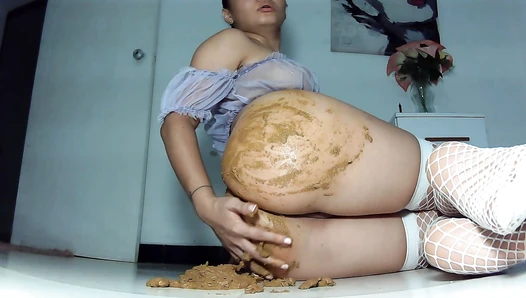 NataschaDirty - shit staining my orgasm