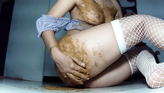 NataschaDirty - shit staining my orgasm
