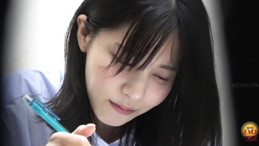 EE-795 01 A true story of high school girls diarrhea: loose feces staining innocent panties!