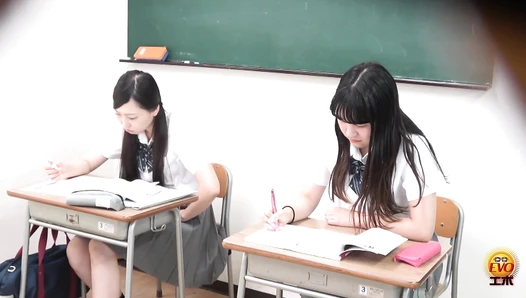 EE-795 03 A true story of high school girls diarrhea: loose feces staining innocent panties!