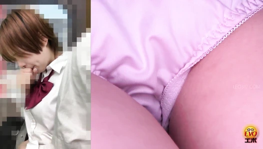 EE-795 05 A true story of high school girls diarrhea: loose feces staining innocent panties!