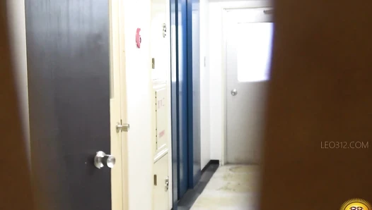 EE-799 03 Hidden camera footage of defecation in a bookstore: womens sudden urge to poop.