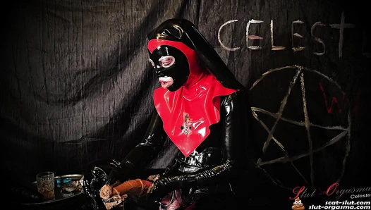 SlutOrgasma - Evil nun extreme shit and dildo throating