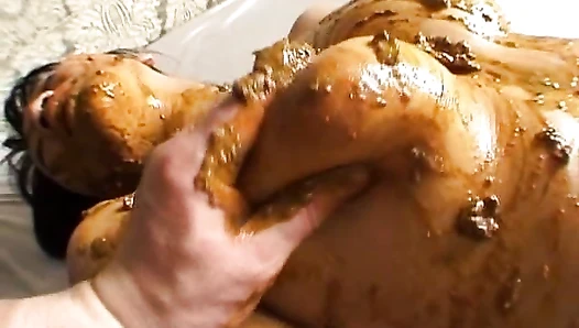 Fetidistrojp - Eating & Smearing Her Own Shit!
