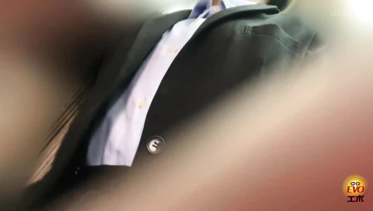 EE-758 03 Company shame: colleagues can hear office lady farting and diarrhea